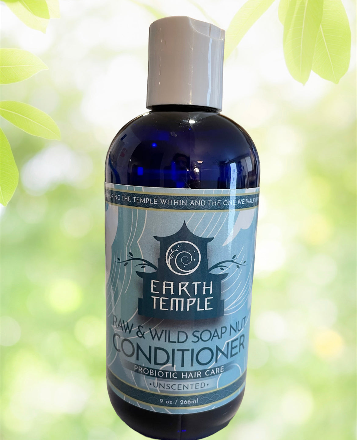 Earth Temple’s Raw and Wild Soap Nut Conditioner (Original Unscented) 9oz