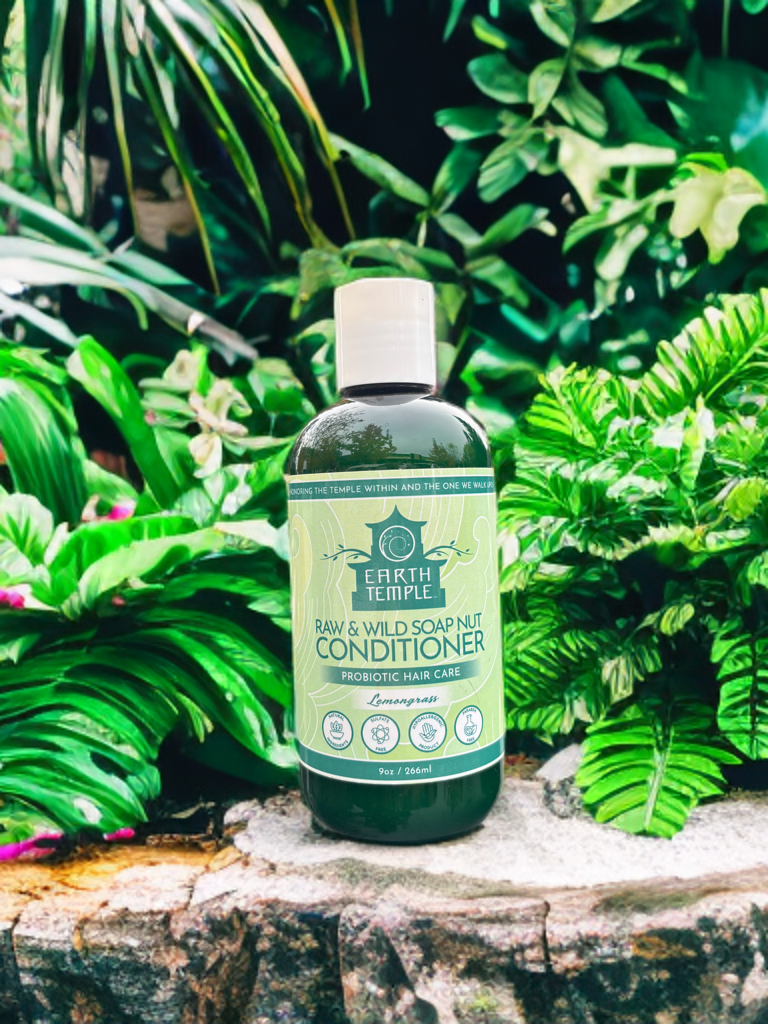 Soap Nut Conditioner - Lemongrass Essential Oil Scented - 9oz