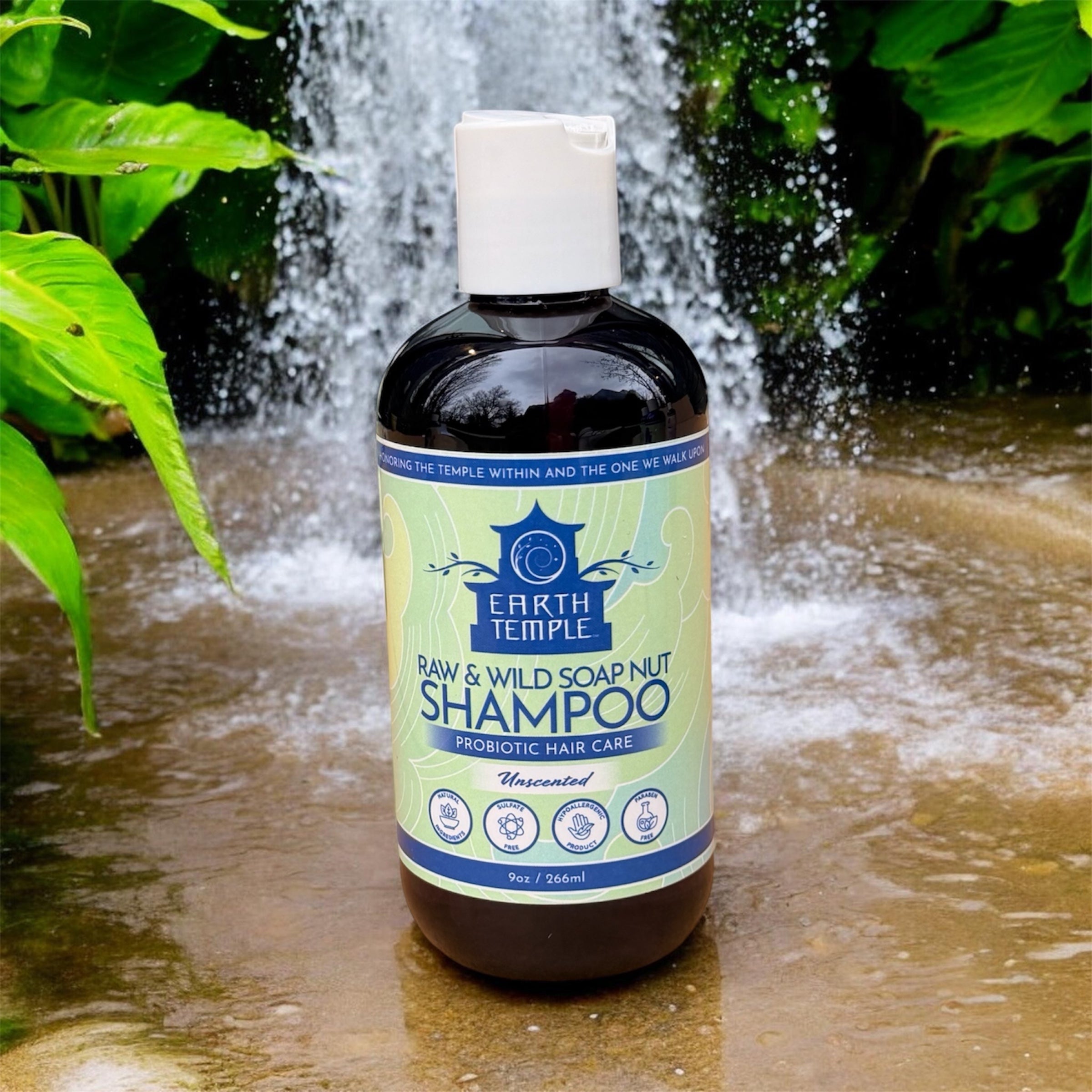 Soap Nut Shampoo (Original Unscented) 9oz – EarthTempleFoods