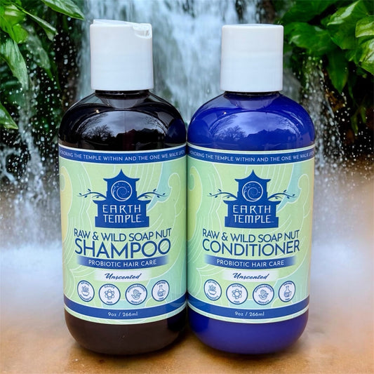 Raw Probiotic Soap Nut Body Care - 100% from Nature - Good for you and the planet!